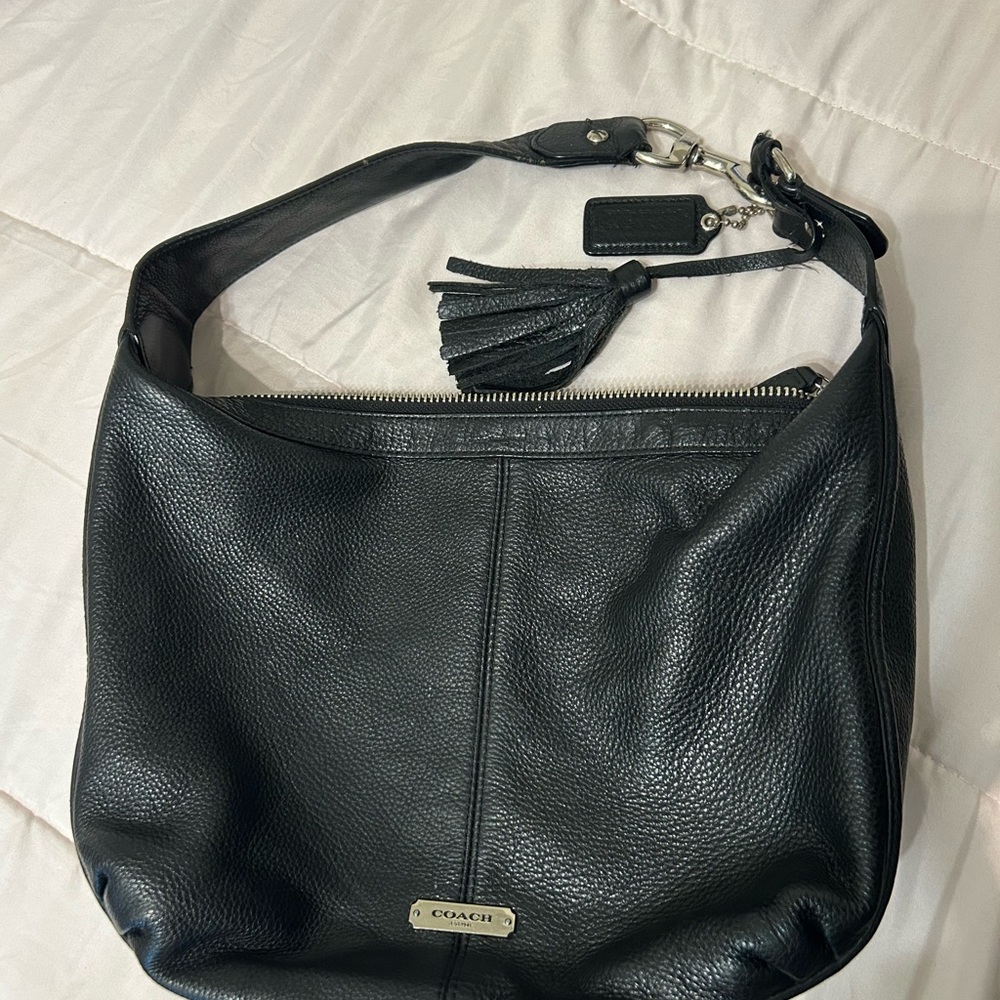 Coach leather bag